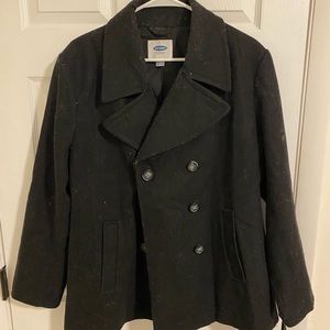 Double Breasted Peacoat
